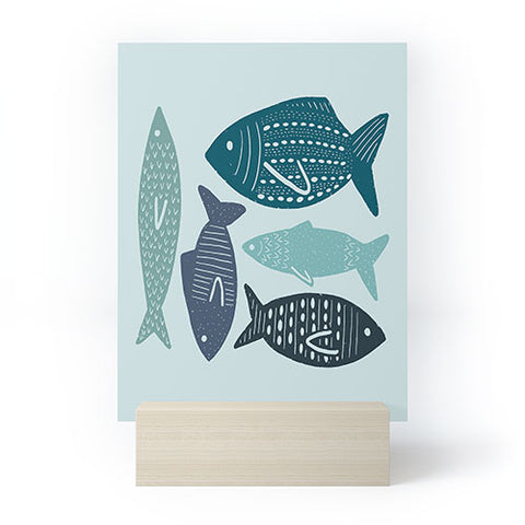 CoastL Studio Reef Fish Mini Art Print
