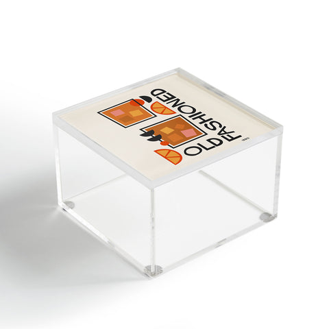 Cocoon Design Old Fashioned Cocktail Minimal Acrylic Box