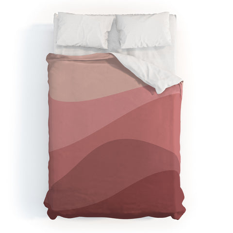Colour Poems Abstract Color Waves V Duvet Cover