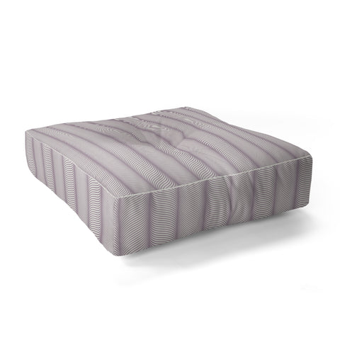 Colour Poems Ardith Pattern XXI Lilac Floor Pillow Square