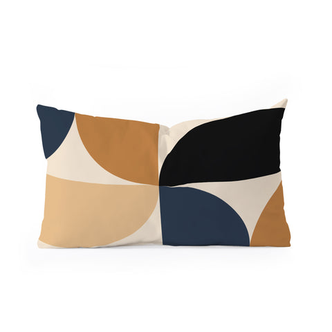 Colour Poems Bold Minimalism XII Oblong Throw Pillow