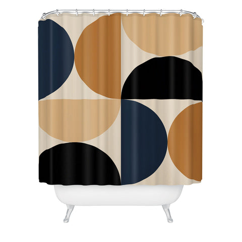 Colour Poems Bold Minimalism XII Shower Curtain