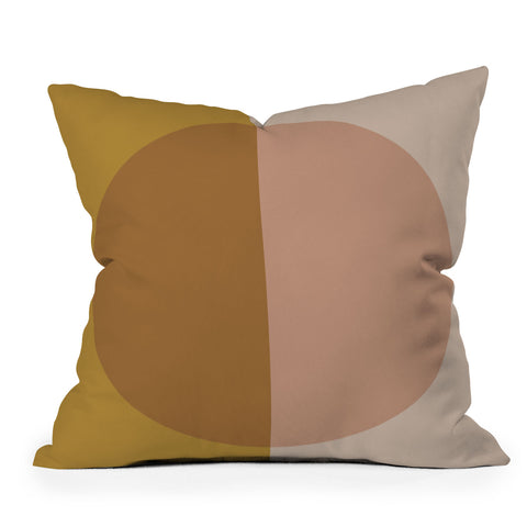 Colour Poems Color Block Abstract VII Outdoor Throw Pillow