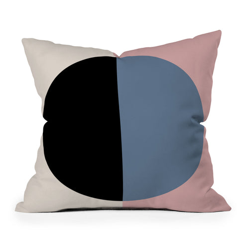 Colour Poems Color Block Abstract XVI Outdoor Throw Pillow