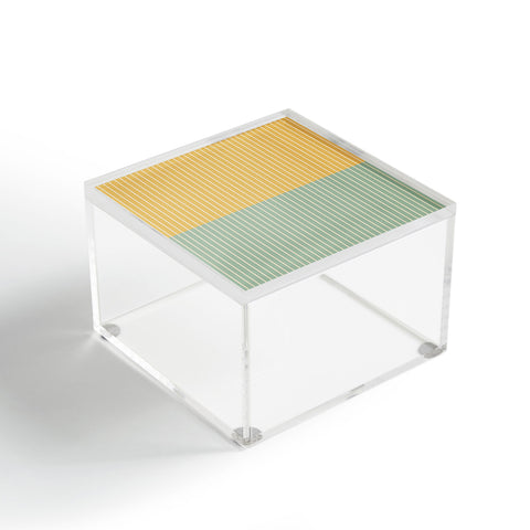 Colour Poems Color Block Lines XIII Acrylic Box