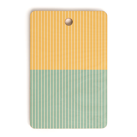 Colour Poems Color Block Lines XIII Cutting Board Rectangle
