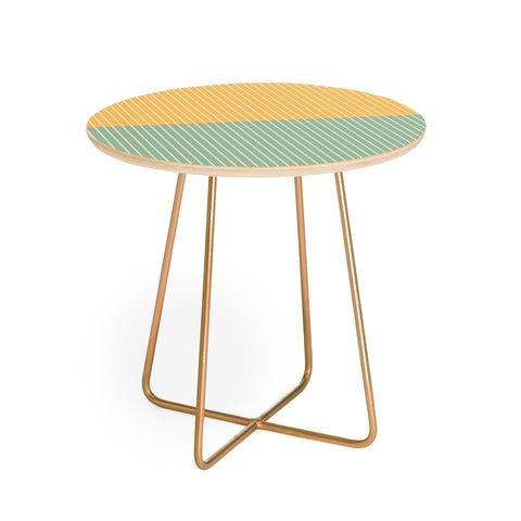 Colour Poems Color Block Lines XIII Round Side Table