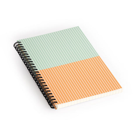 Colour Poems Color Block Lines XXIV Spiral Notebook