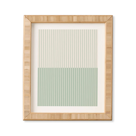 Colour Poems Color Block Lines XXIX Framed Wall Art