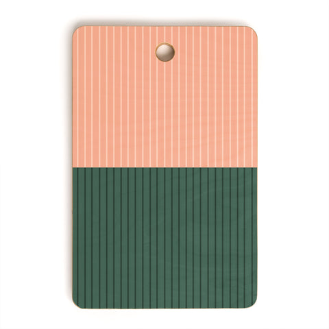Colour Poems Color Block Lines XXVII Cutting Board Rectangle