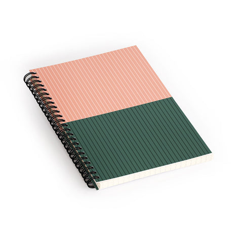 Colour Poems Color Block Lines XXVII Spiral Notebook