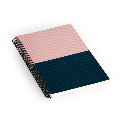 Colour Poems Color Block Lines XXVIII Spiral Notebook
