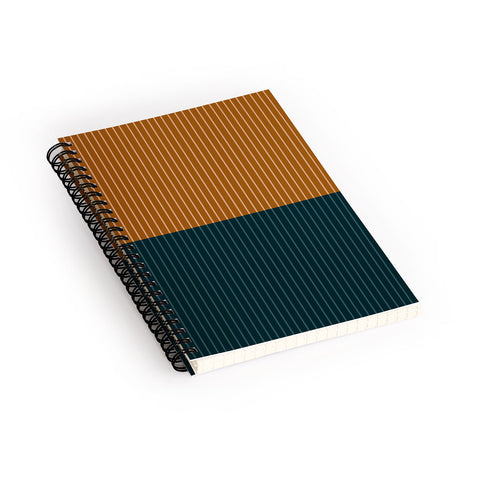 Colour Poems Color Block Lines XXXII Spiral Notebook