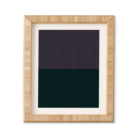 Colour Poems Color Block Lines XXXXI Framed Wall Art