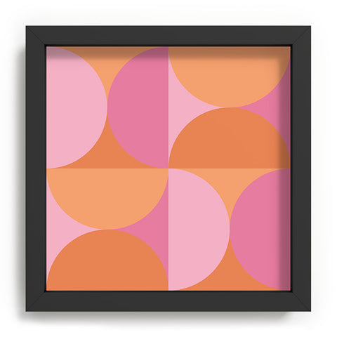 Colour Poems Colorful Geometric Shapes XLVI Recessed Framing Square