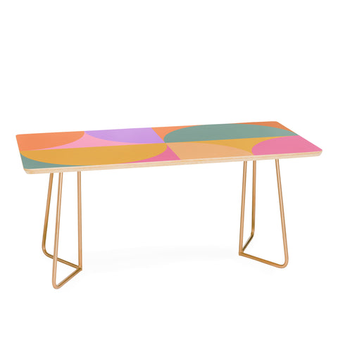 Colour Poems Colorful Geometric Shapes XXI Coffee Table
