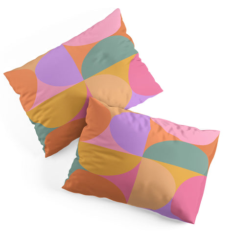 Colour Poems Colorful Geometric Shapes XXI Pillow Shams