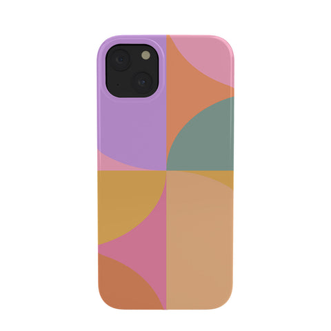 Colour Poems Colorful Geometric Shapes XXI Phone Case