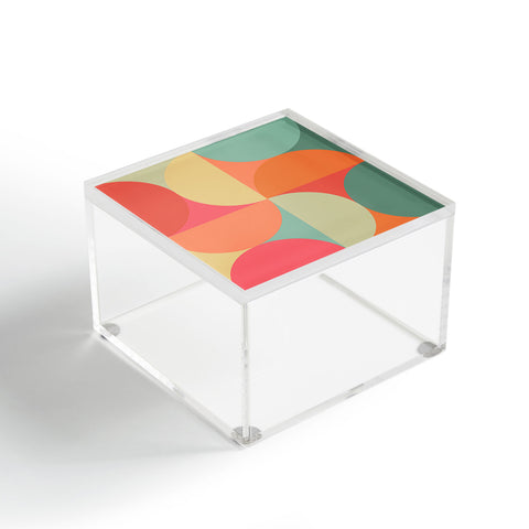 Colour Poems Colorful Geometric Shapes XXV Acrylic Box