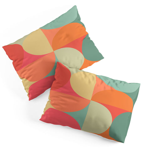 Colour Poems Colorful Geometric Shapes XXV Pillow Shams