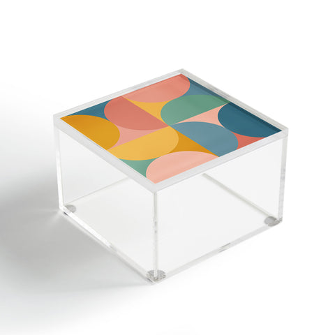 Colour Poems Colorful Geometric Shapes XXVI Acrylic Box