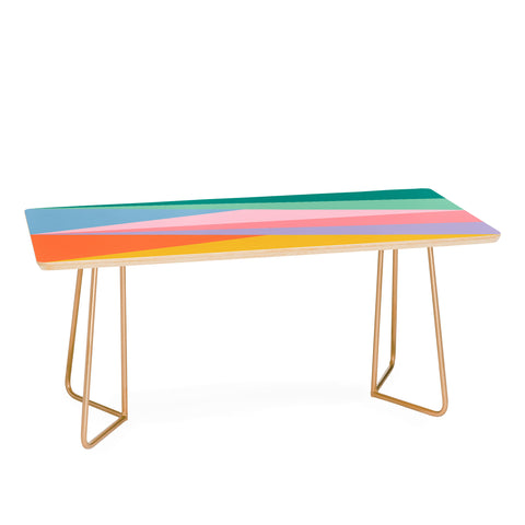 Colour Poems Geometric Triangles Spring Coffee Table