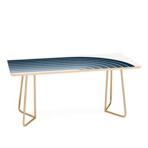 Colour Poems Gradient Arch Blue II Coffee Table