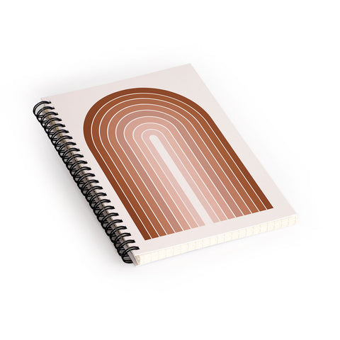 Colour Poems Gradient Arch Earth Spiral Notebook
