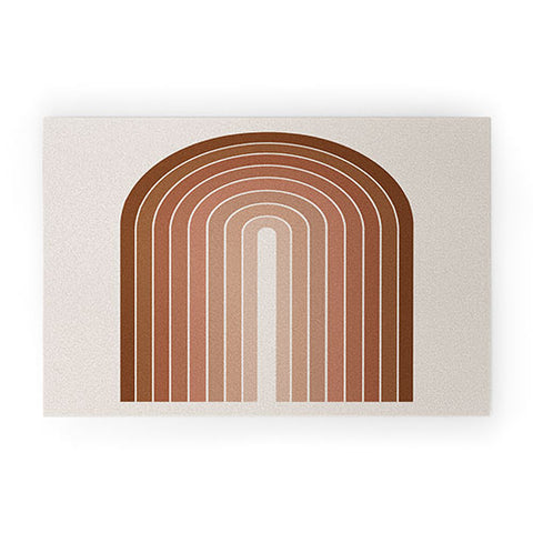 Colour Poems Gradient Arch Earth Welcome Mat