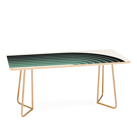 Colour Poems Gradient Arch Green Coffee Table