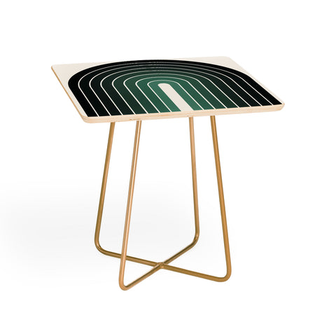 Colour Poems Gradient Arch Green Side Table