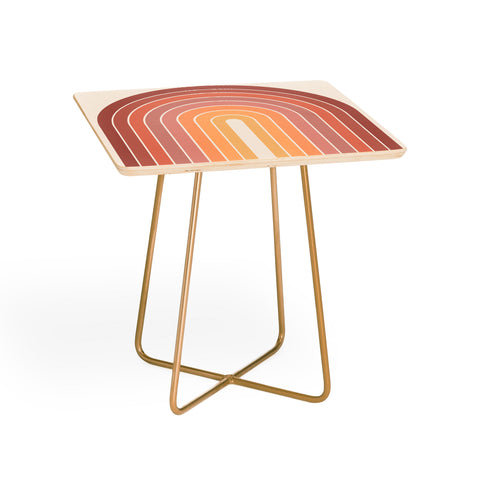 Colour Poems Gradient Arch Natural Side Table