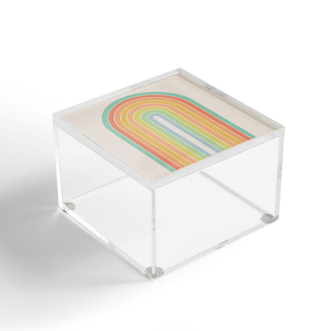 Colour Poems Gradient Arch Rainbow Acrylic Box