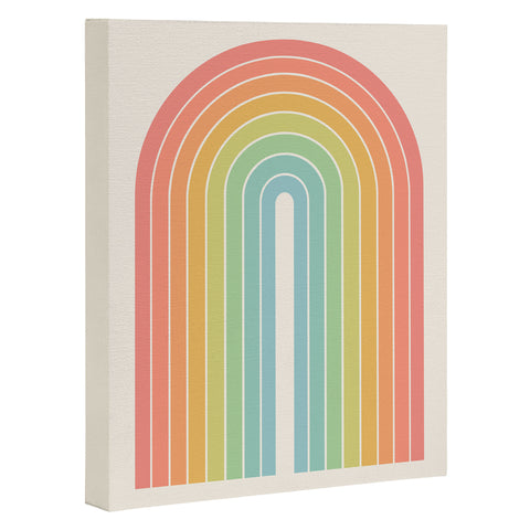 Colour Poems Gradient Arch Rainbow Art Canvas