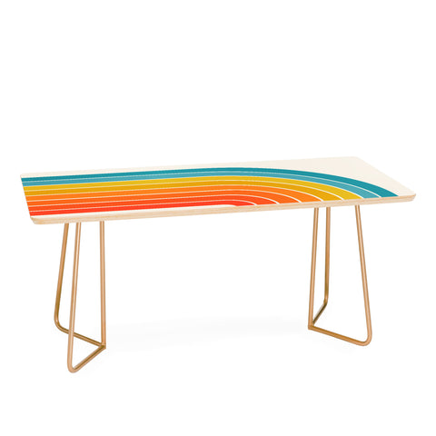 Colour Poems Gradient Arch Rainbow II Coffee Table