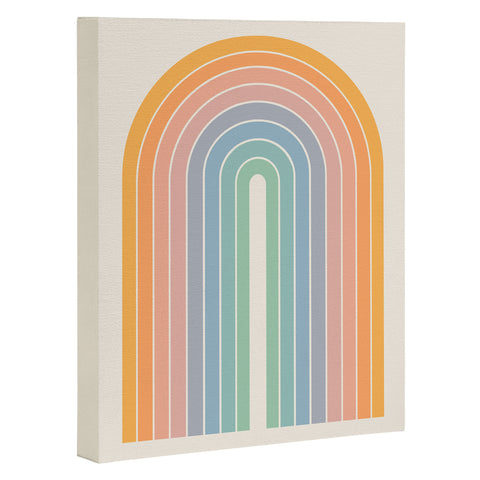 Colour Poems Gradient Arch Rainbow III Art Canvas