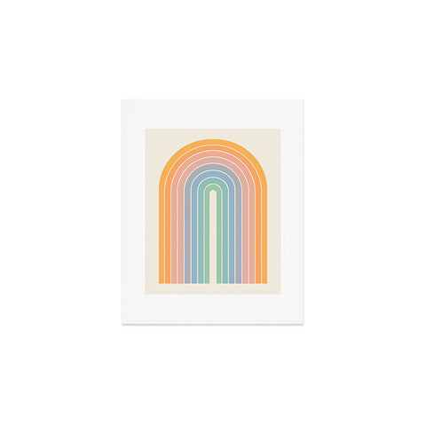 Colour Poems Gradient Arch Rainbow III Art Print