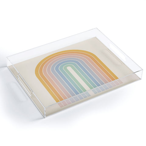 Colour Poems Gradient Arch Rainbow III Acrylic Tray