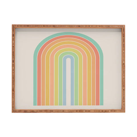 Colour Poems Gradient Arch Rainbow Rectangular Tray
