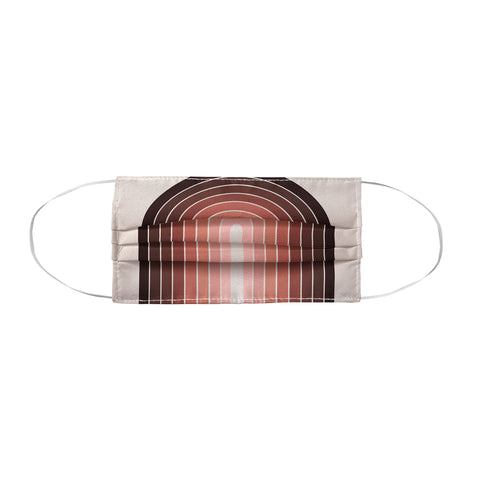 Colour Poems Gradient Arch Red Face Mask