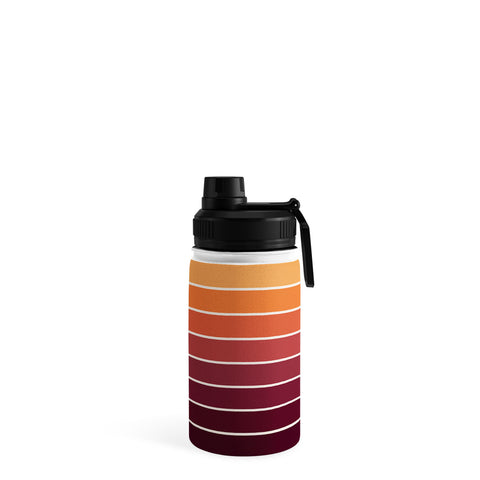 Colour Poems Gradient Arch Sunset II Water Bottle