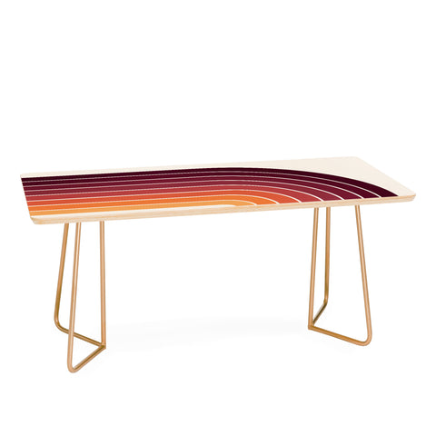 Colour Poems Gradient Arch Sunset II Coffee Table