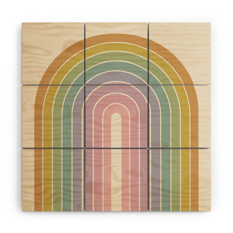 Colour Poems Gradient Arch XX Wood Wall Mural