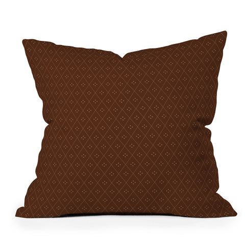 Colour Poems Mae Pattern XXII Outdoor Throw Pillow