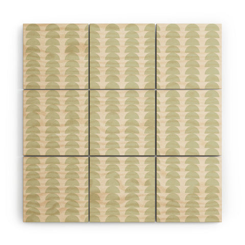 Colour Poems Maude Pattern Natural Green Wood Wall Mural