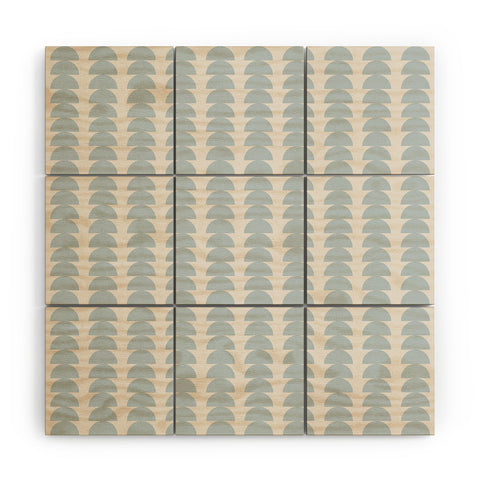 Colour Poems Maude Pattern Sky Blue Wood Wall Mural