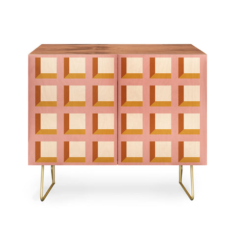 Colour Poems Minimalist 3D Pattern XIII Credenza