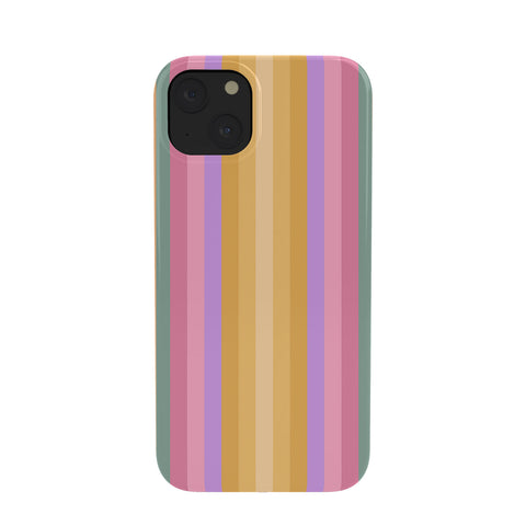 Colour Poems Multicolor Stripes V Phone Case