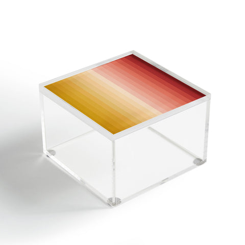 Colour Poems Multicolor Stripes XV Acrylic Box