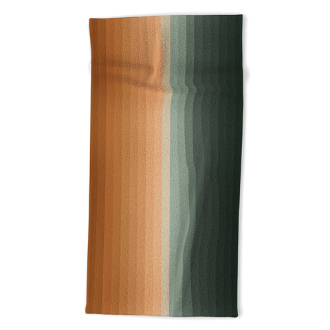 Colour Poems Multicolor Stripes XVIII Beach Towel